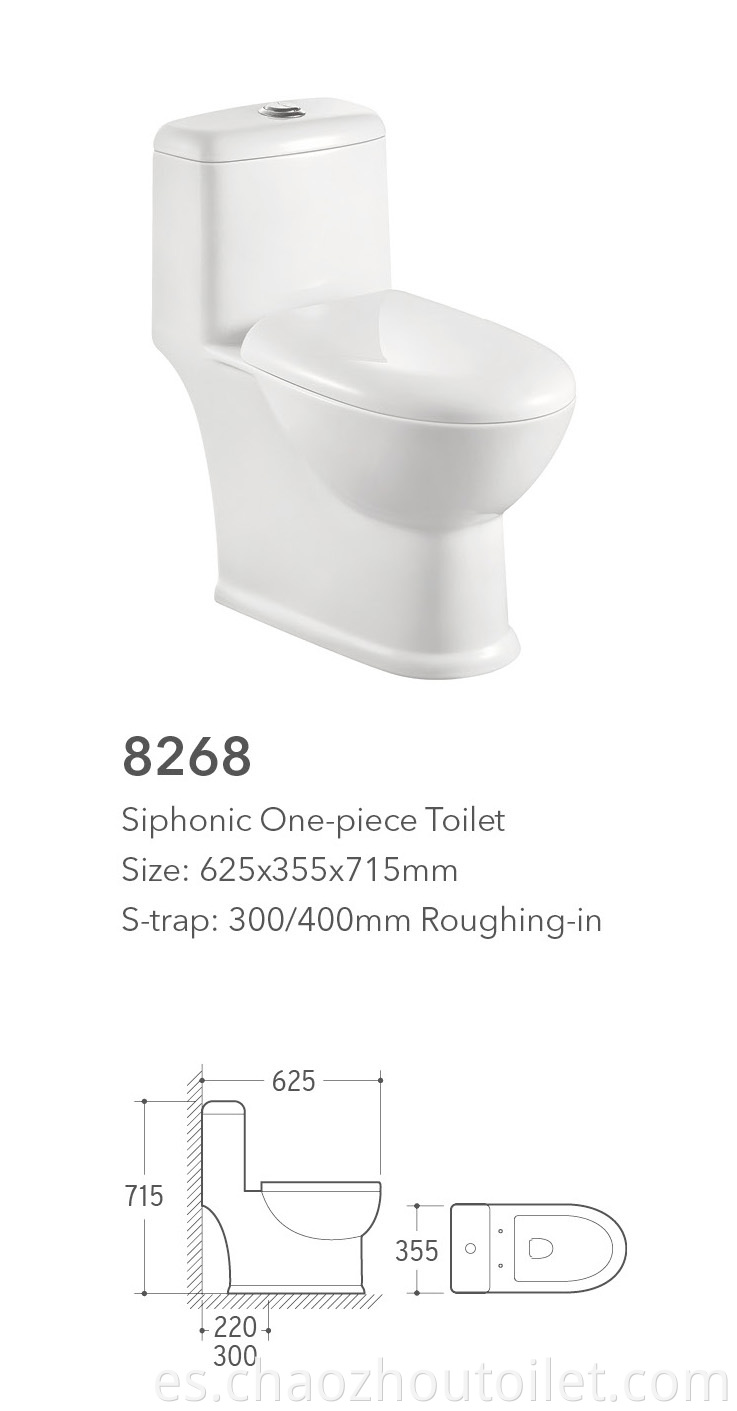 8268 One Piece Toilet